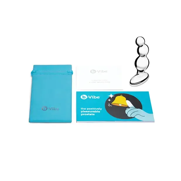b-Vibe Stainless Steel Anal Beads