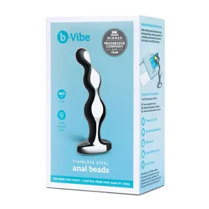 b-Vibe Stainless Steel Anal Beads