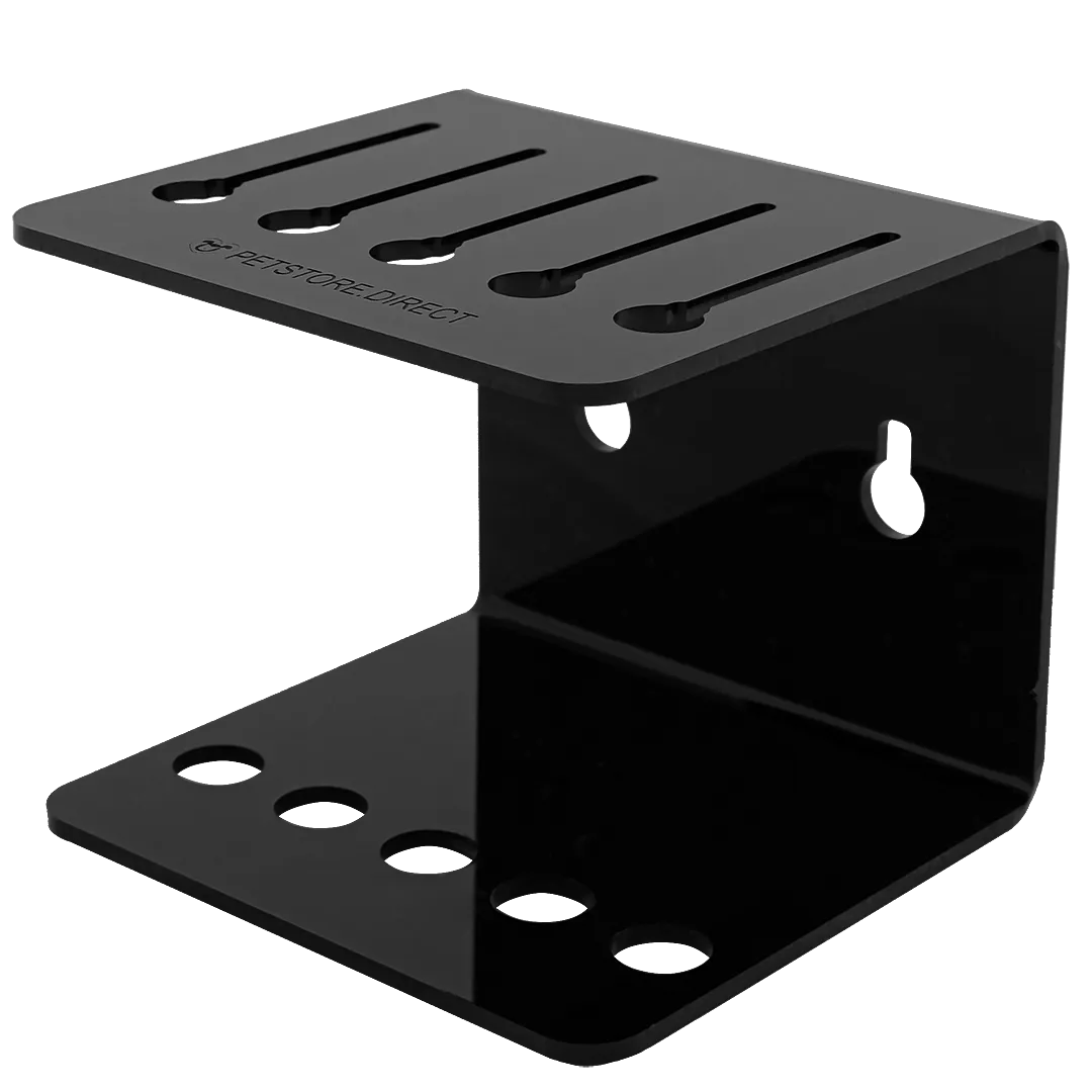 Comb Holder For Wall and Table Black by PetStore.Direct