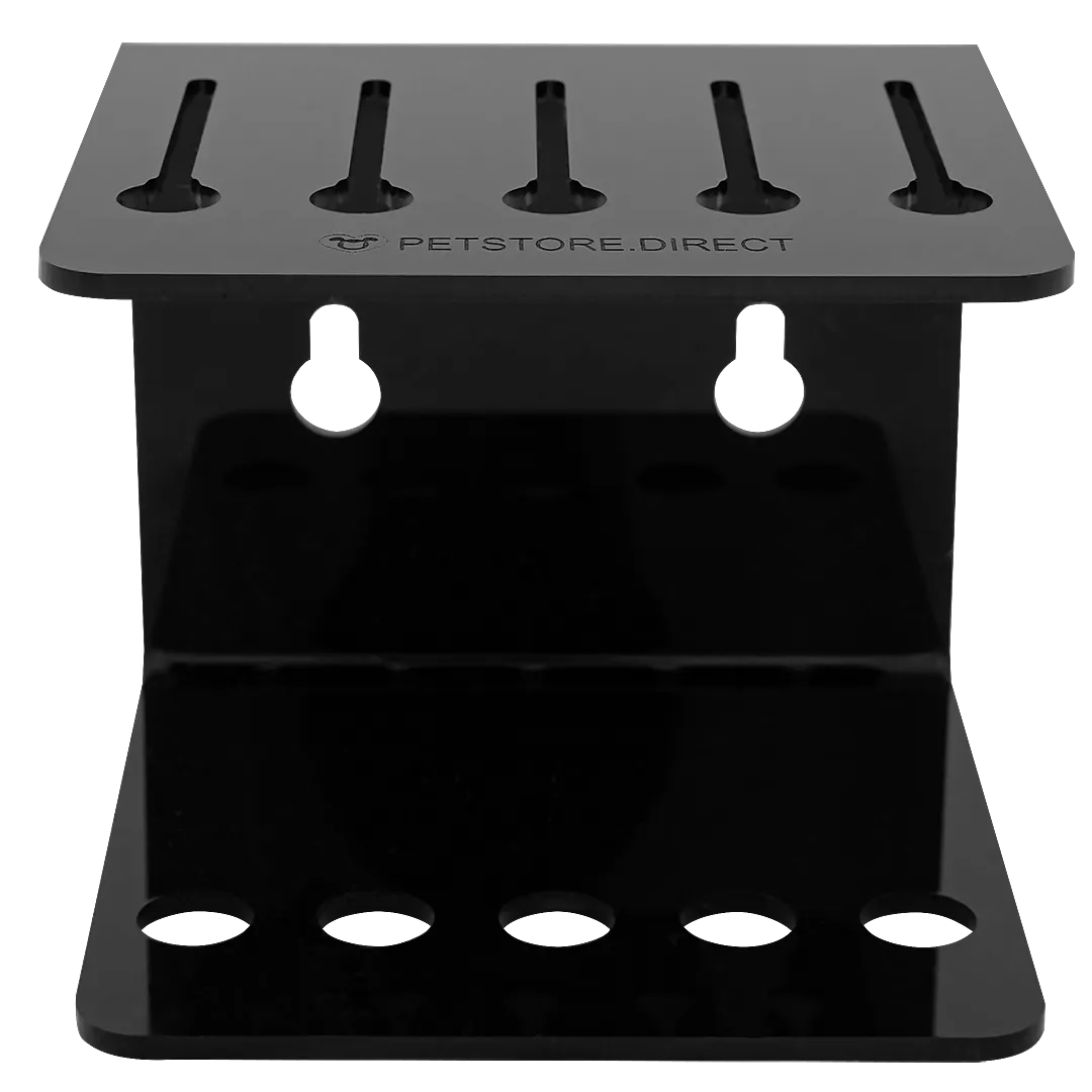 Comb Holder For Wall and Table Black by PetStore.Direct
