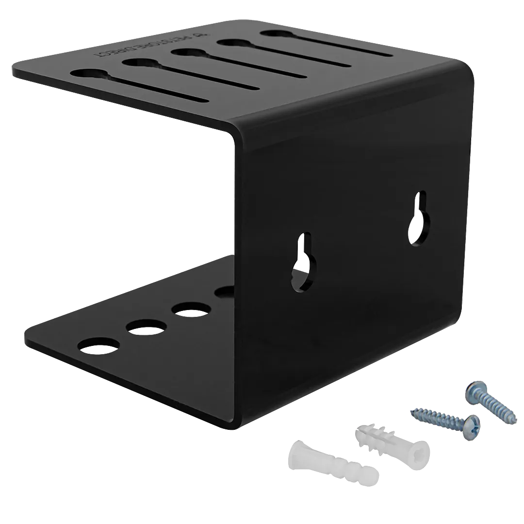 Comb Holder For Wall and Table Black by PetStore.Direct