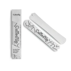 Cuffed Up Set of 2 Cuff Rolls White