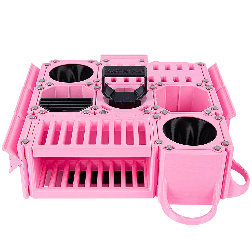 Custom Cube Tool Caddy Light Pink by Vanity Fur