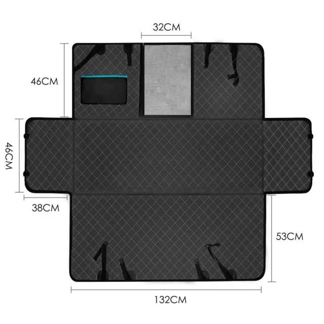Dog Car Seat Cover View Mesh Pet Carrier Hammock