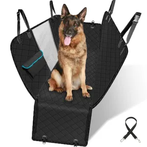 Dog Car Seat Cover View Mesh Pet Carrier Hammock