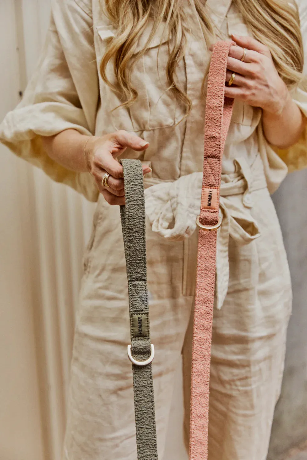 Hommey Boucle Pet Collar - Blush