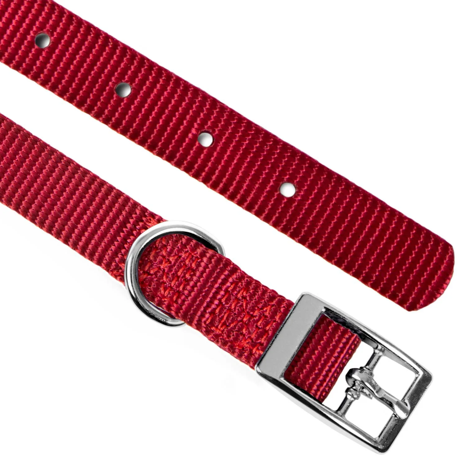 Jeffers Web Nylon Dog Collar, 5/8"W x 10"L