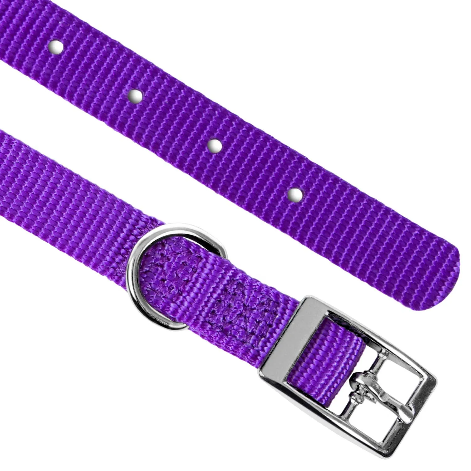 Jeffers Web Nylon Dog Collar, 5/8"W x 10"L