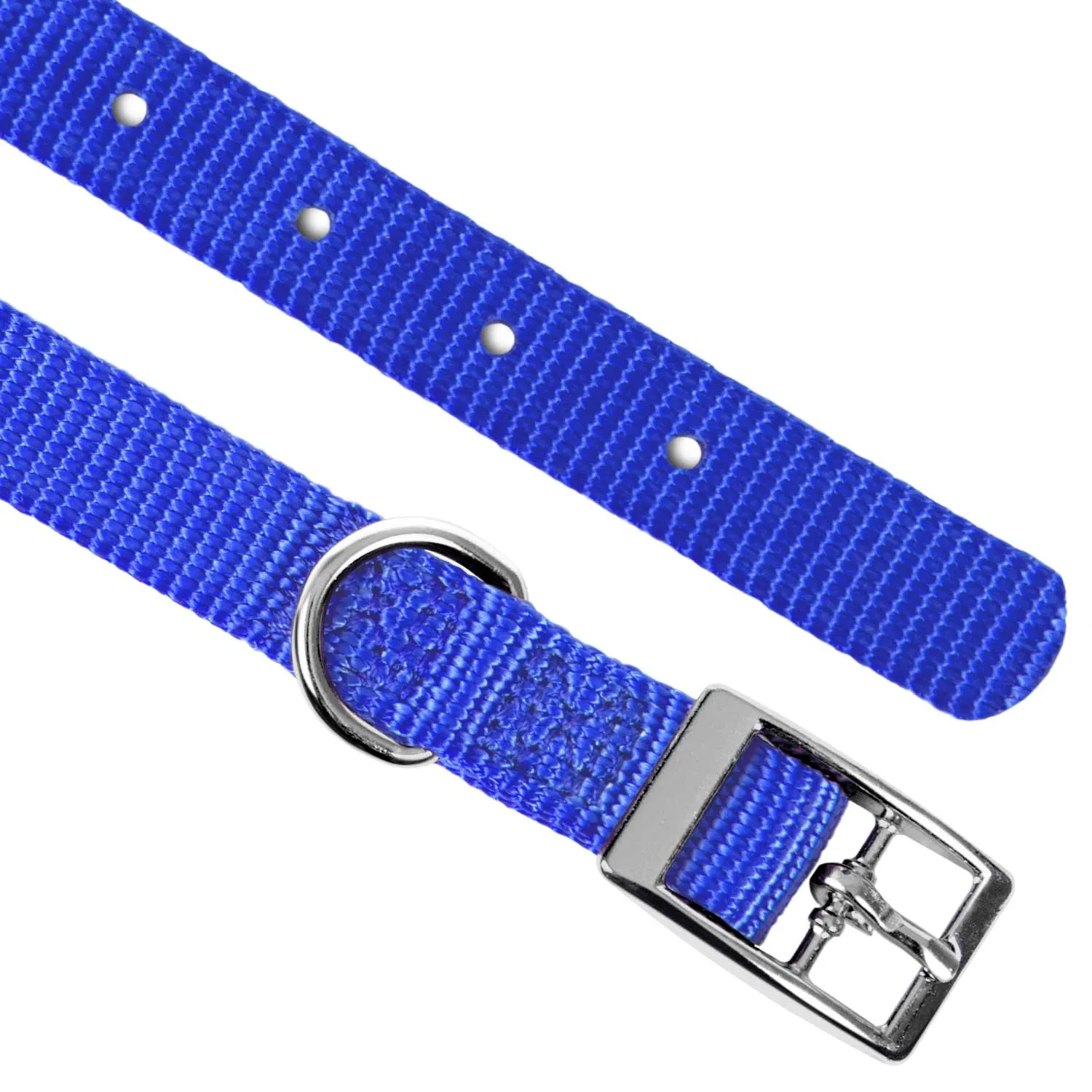 Jeffers Web Nylon Dog Collar, 5/8"W x 10"L