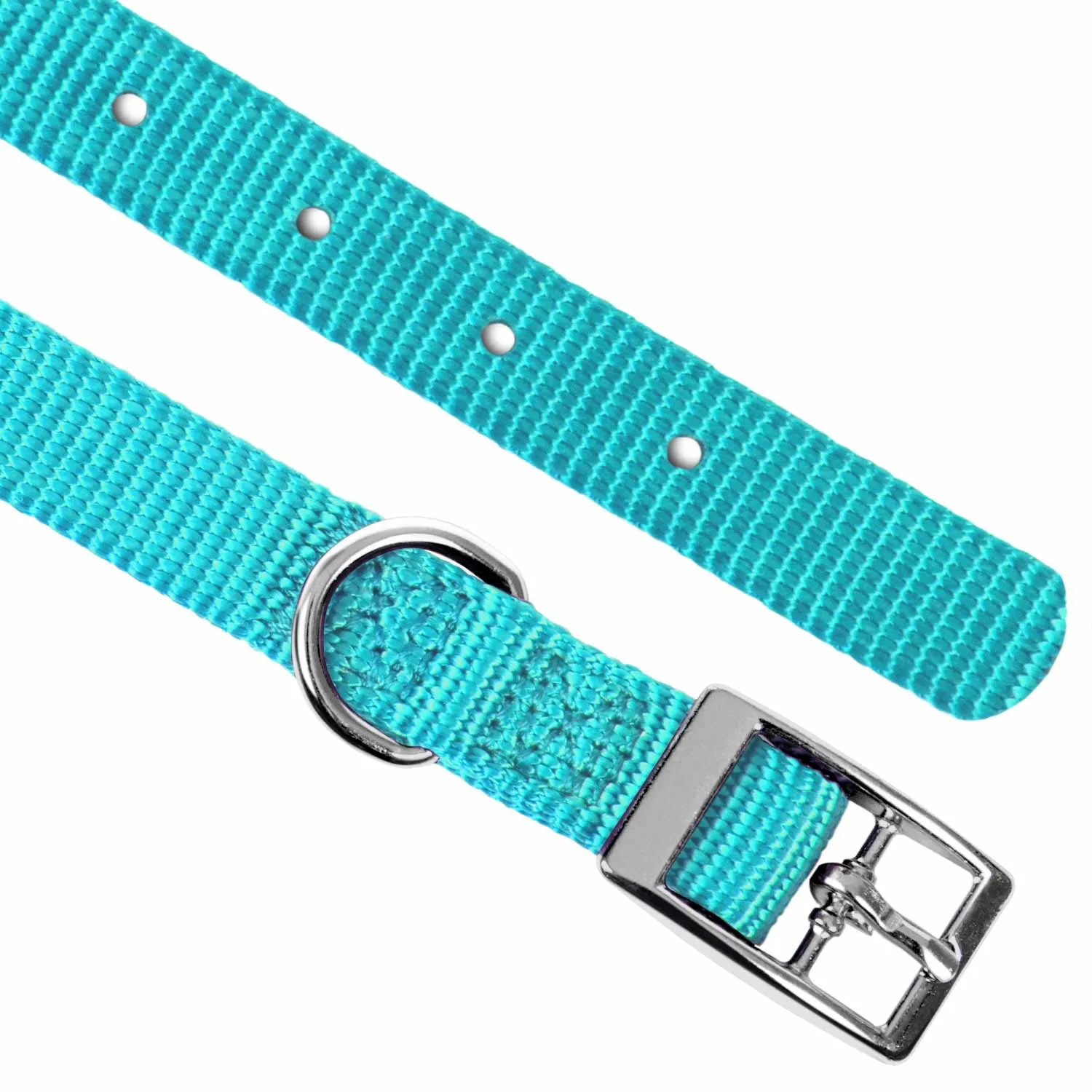Jeffers Web Nylon Dog Collar, 5/8"W x 10"L