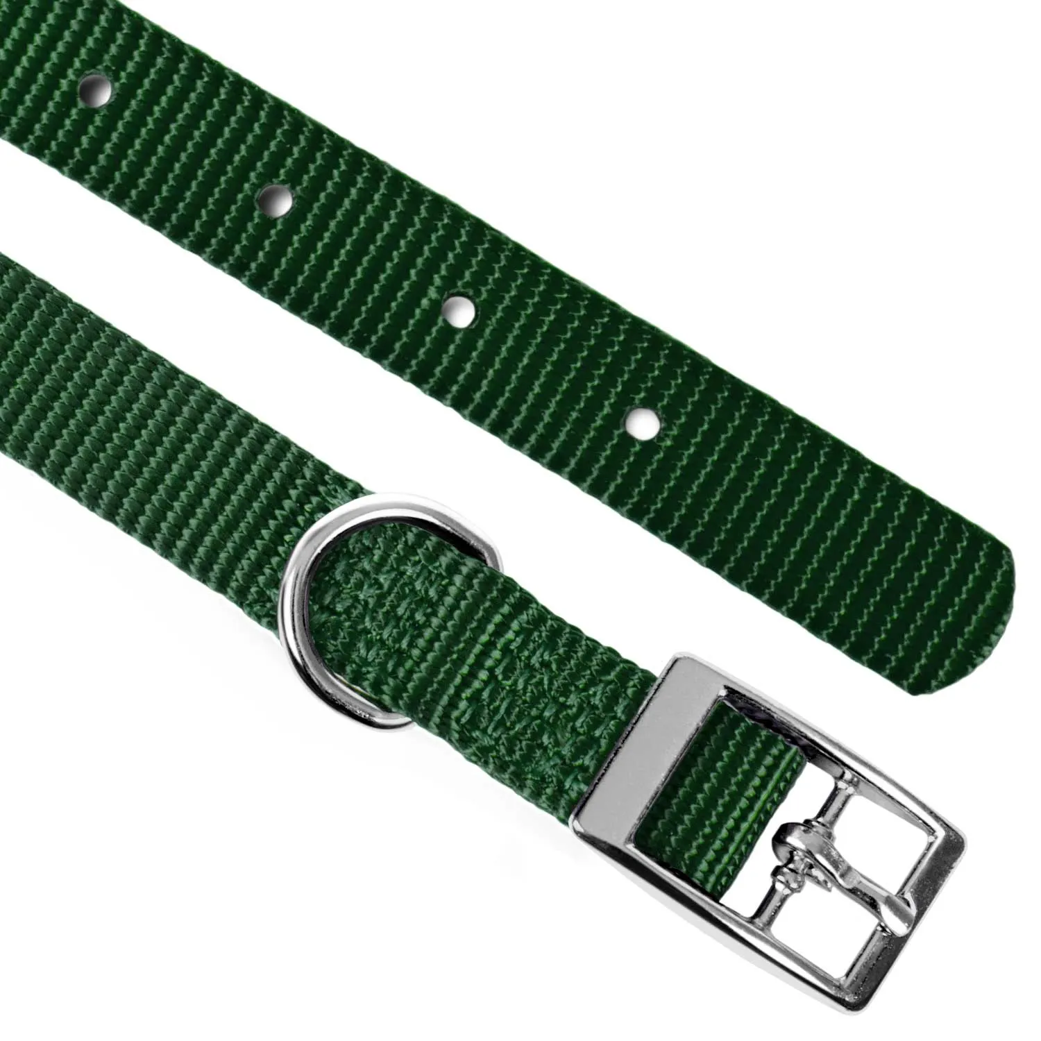 Jeffers Web Nylon Dog Collar, 5/8"W x 10"L