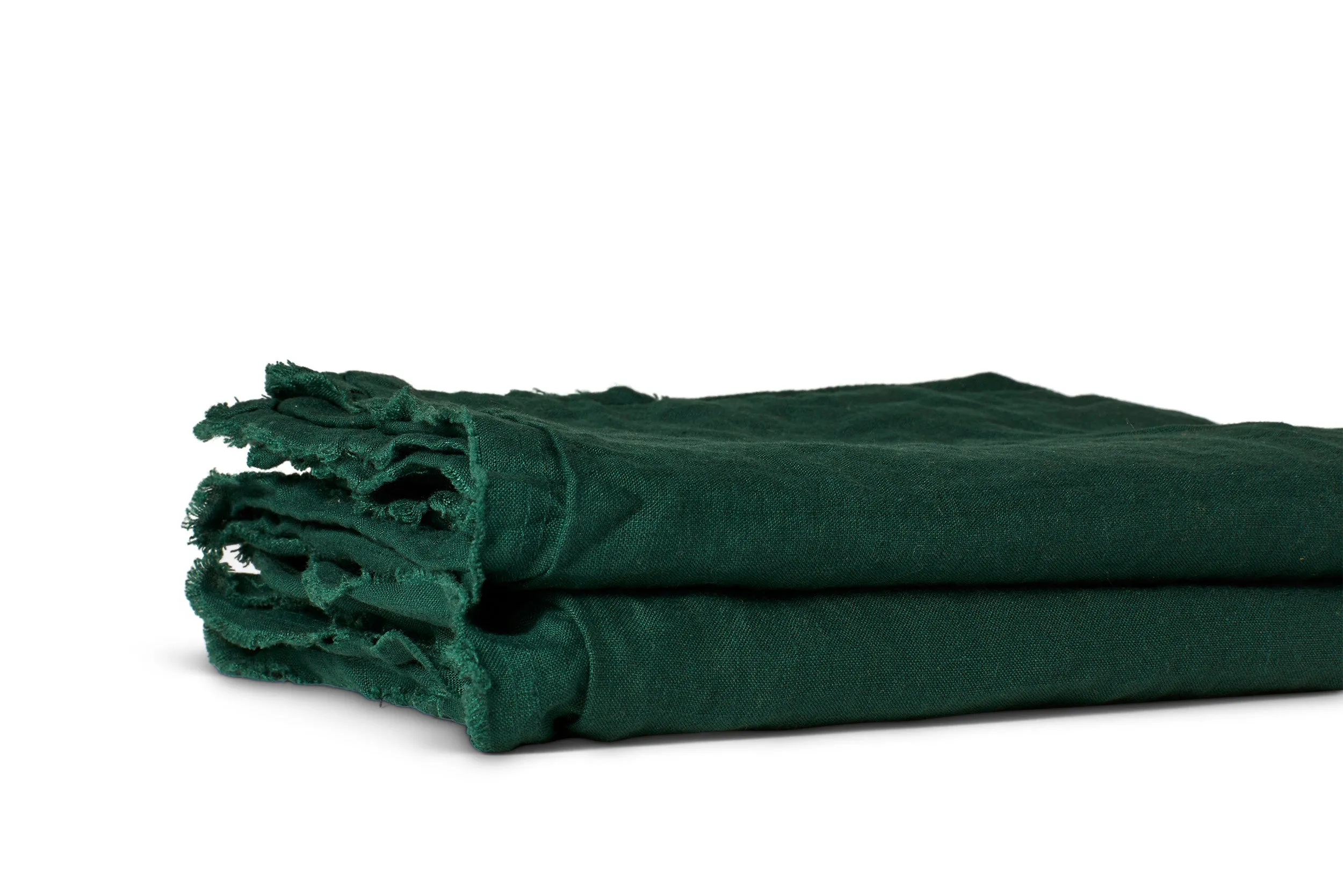 LINEN EUROPEAN PILLOW SET BOTANICAL