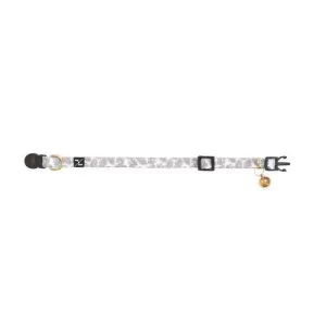 Mog & Bone Cat Neoprene Collar - Mocca Tropical Leaves