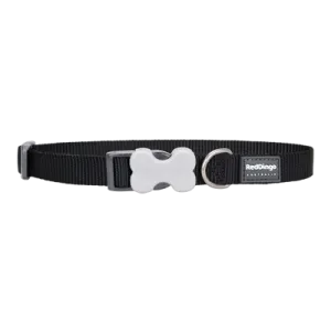 Red Dingo Dog Collar Black (20mm x 31-47cm)
