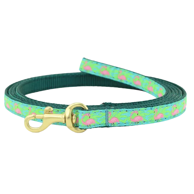 Teacup Leash | Pink Flamingos