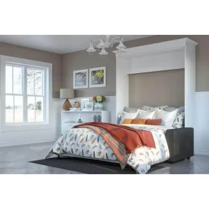 Versatile Full Murphy Wall Bed and Sofa - Available in 2 Colours