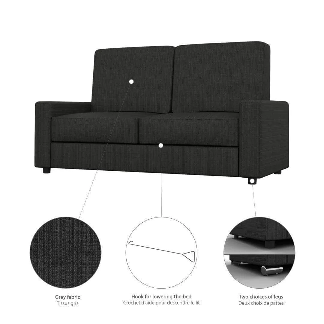 Versatile Full Murphy Wall Bed and Sofa - Available in 2 Colours
