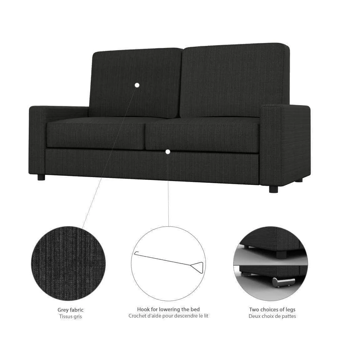 Versatile Queen Murphy Wall Bed and Sofa Set