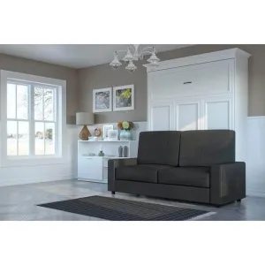 Versatile Queen Murphy Wall Bed and Sofa Set
