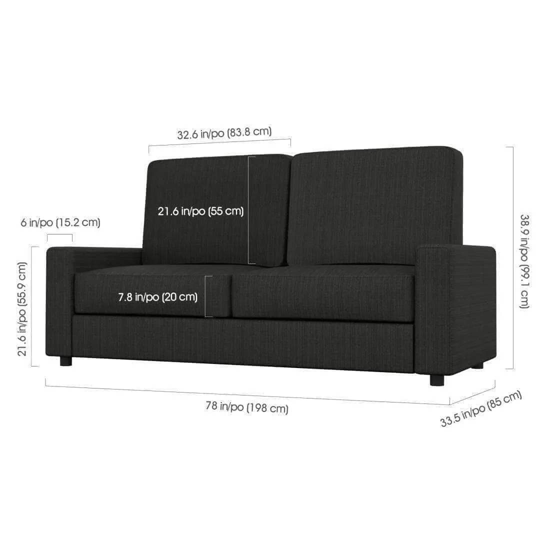 Versatile Queen Murphy Wall Bed and Sofa Set