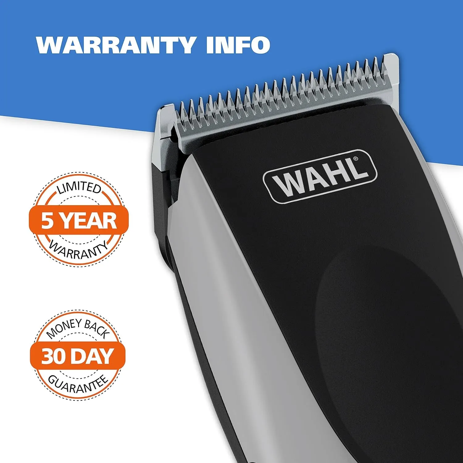 Wahl Easy Pro for Pets, Rechargeable Dog Grooming Kit – Electric Dog Clippers for Dogs & Cats with Fine to Medium Coats - Model 9549